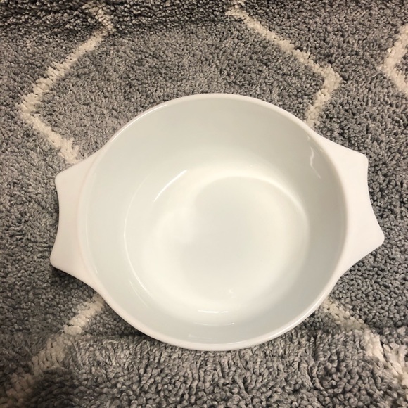 VINTAGE PYREX / England pink flowers dish 8” - Picture 6 of 10